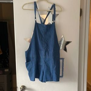 Size 1 Torrid Chambray romper